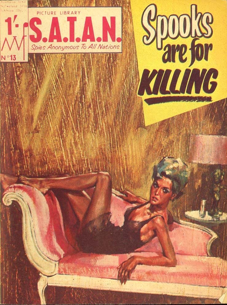 S.A.T.A.N. Picture Library (Famepress, 1966 series) #13 ([July 1966?])