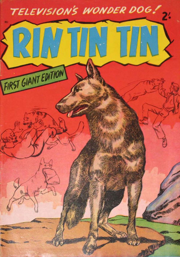 Rin Tin Tin Giant Edition (Red Circle, 1962 series) #1 (1962)