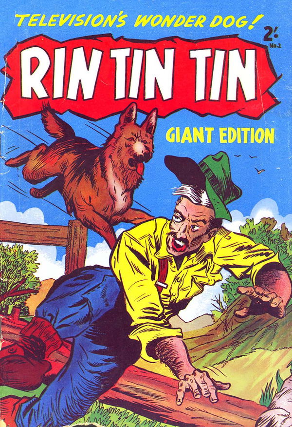 Rin Tin Tin Giant Edition (Jubilee, 1962 series) #2 ([June 1962?])