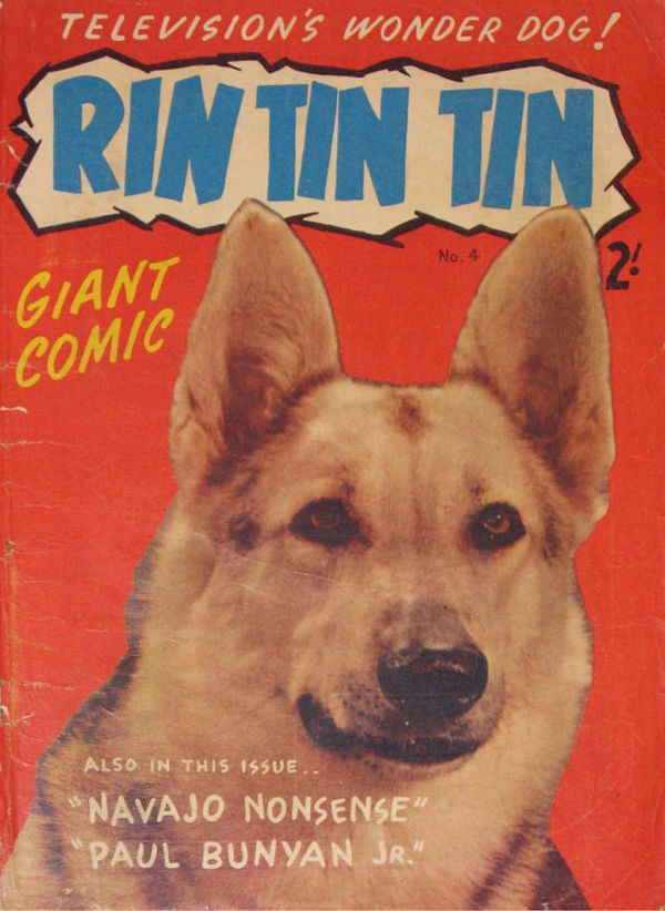 Rin Tin Tin Giant Edition (Jubilee, 1962 series) #4 ([October 1962?])