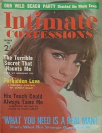 Intimate Confessions (Transpacific Publications, 1967 series)  #? (November 1965)