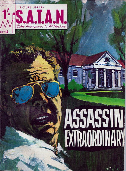S.A.T.A.N. Picture Library (Famepress, 1966 series) #14 ([July 1966?])