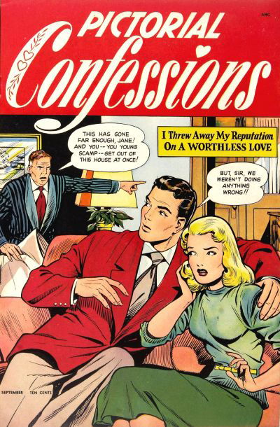Pictorial Confessions (St. John, 1949 series) #1 (September 1949)