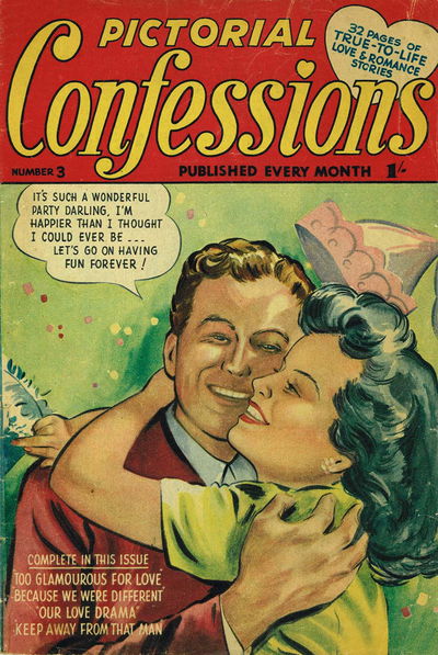 Pictorial Confessions (Young's, 1951? series) #3 [March 1952?]