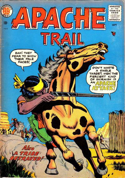 Apache Trail (Farrell, 1957 series) #1 (September 1957)