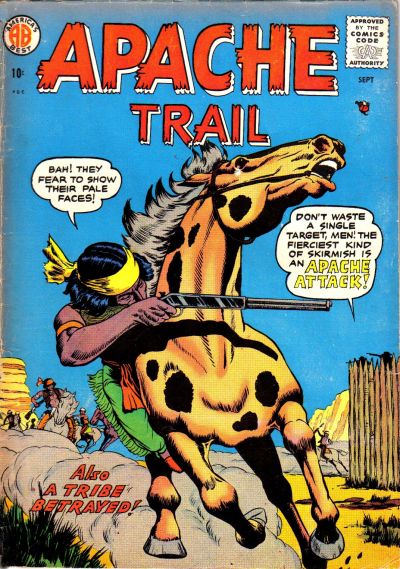 Apache Trail (Farrell, 1957 series) #1 (September 1957)