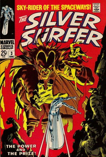 The Silver Surfer (Marvel, 1968 series) #3 December 1968