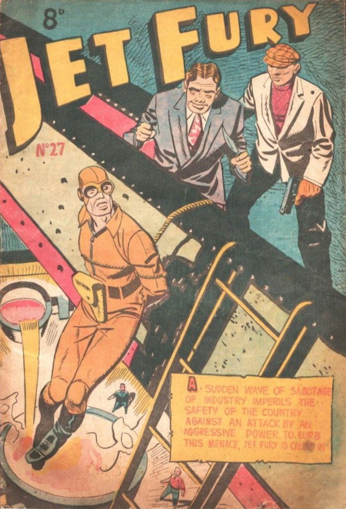 Jet Fury (Pyramid, 1951 series) #27 ([March 1952?])