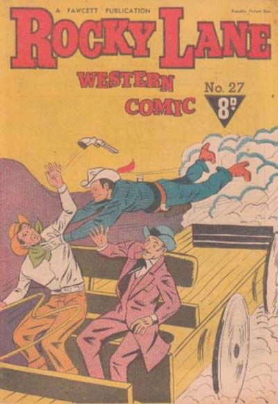 Rocky Lane Western Comic (Cleland, 1949? series) #27 [1951??]