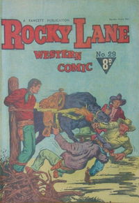 Rocky Lane Western Comic (Cleland, 1949? series) #29 [October 1951?]