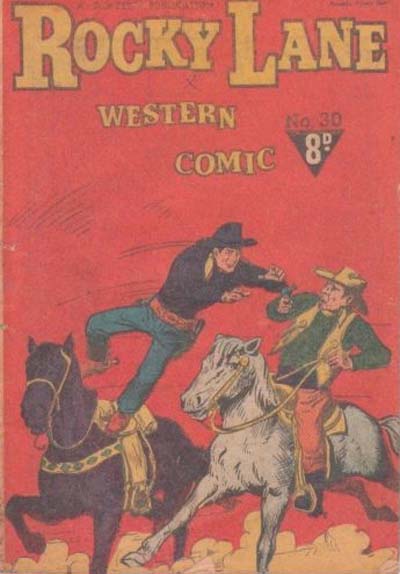 Rocky Lane Western Comic  #30 ([November 1951??])