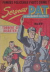 Sergeant Pat of the Radio-Patrol (Atlas, 1948 series) #59 [October 1957?]