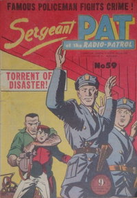 Sergeant Pat of the Radio-Patrol (Atlas, 1948 series)  #59 ([September 1956?])