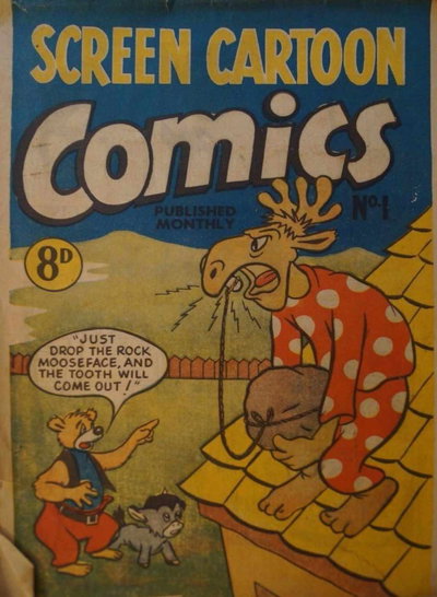 Screen Cartoon Comics  #1 (1953)