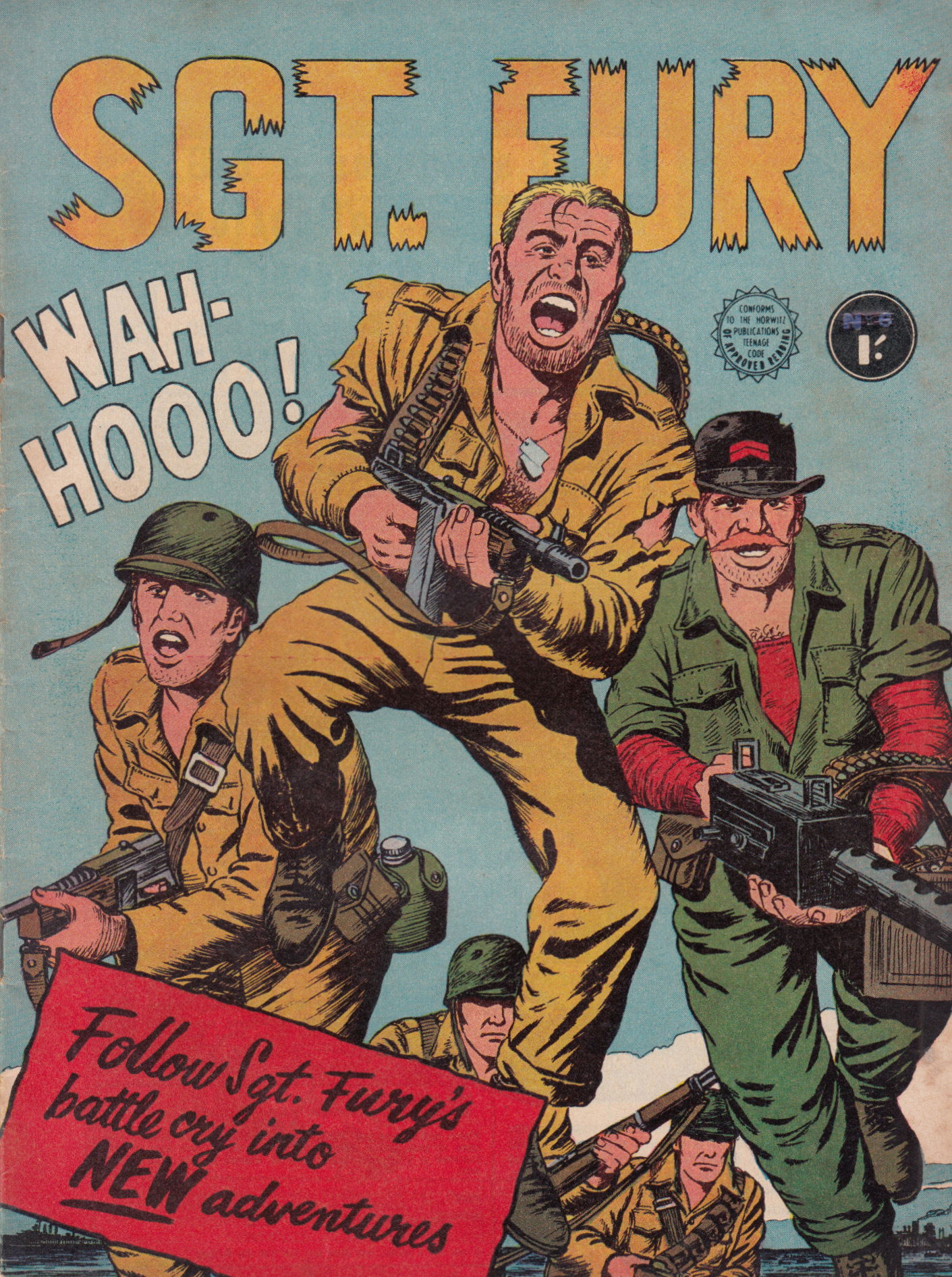 Sgt. Fury (Horwitz, 1963 series) #6 ([September 1964?])