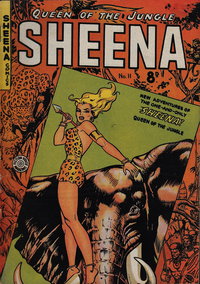 Sheena Queen of the Jungle (HJ Edwards, 1950 series)  #11 ([August 1951?])