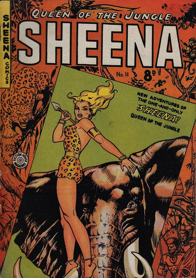 Sheena Queen of the Jungle  #11 ([August 1951?])