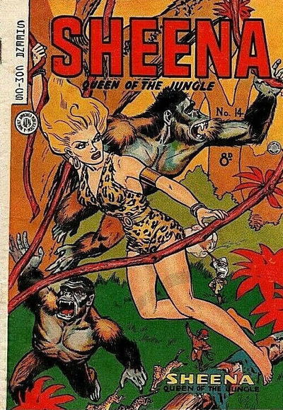 Sheena Queen of the Jungle (HJ Edwards, 1950 series) #14