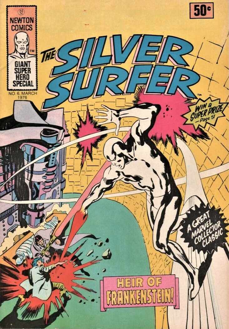 The Silver Surfer (Newton, 1975 series) #6 (March 1976)
