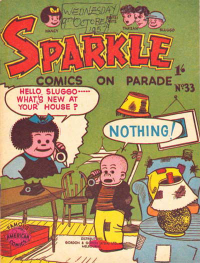 Sparkle Comics on Parade (New Century, 1955? series) #33 ([October 1957?])