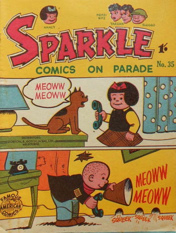 Sparkle Comics on Parade (New Century, 1955? series) #35 ([December 1957?])