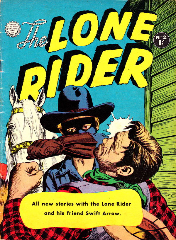 The Lone Rider (Horwitz, 1958 series) #2 (September 1958)