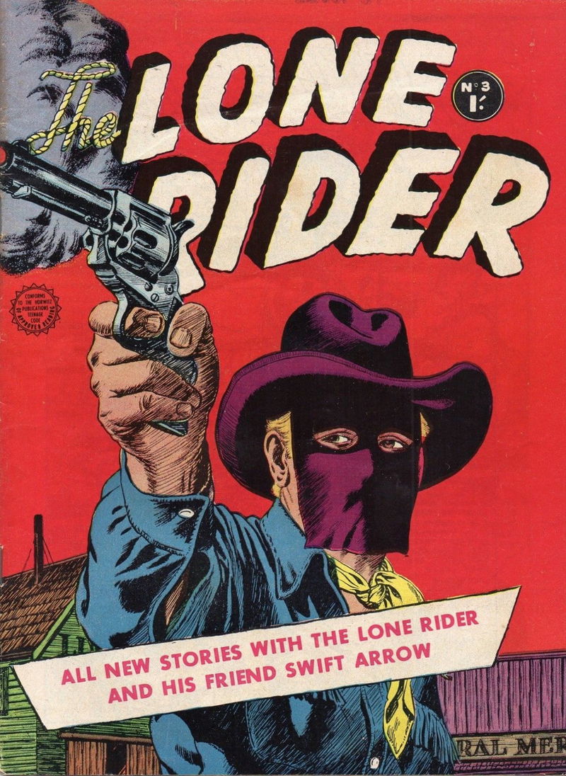 The Lone Rider (Horwitz, 1958 series) #3 ([October 1958?])