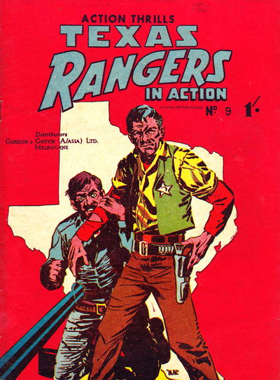 Texas Rangers in Action (New Century, 1956 series) #9 1957