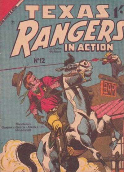 Texas Rangers in Action (New Century, 1956 series) #12 ([1957?])