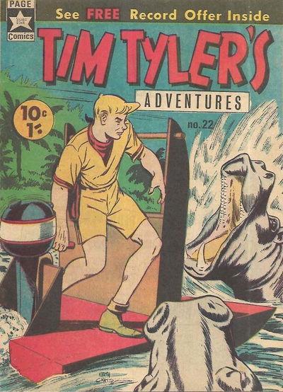 Tim Tyler's Adventures (Yaffa/Page, 1965 series) #22 February 1966