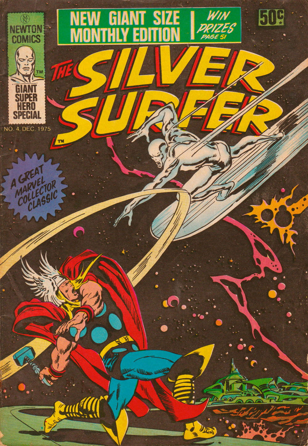 The Silver Surfer (Newton, 1975 series) #4 (December 1975)