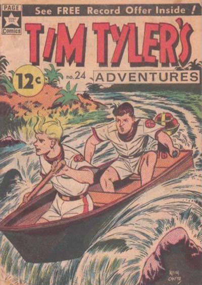 Tim Tyler's Adventures (Yaffa/Page, 1965 series) #24 [June 1966?]