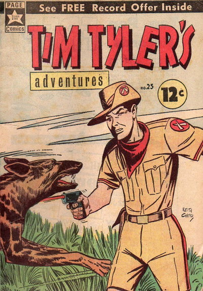 Tim Tyler's Adventures  #25 ([August 1966])