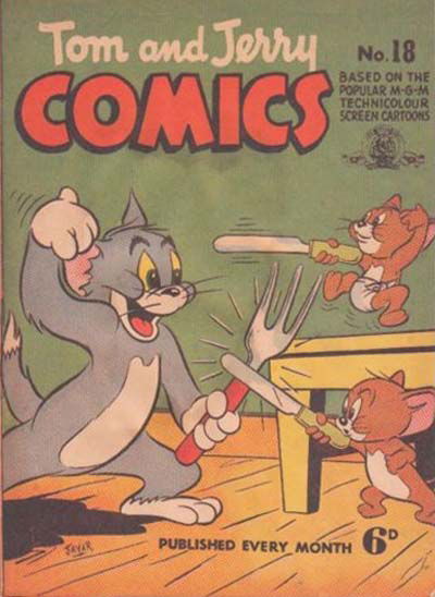 Tom and Jerry Comics (Rosnock, 1949 series) #18 ([September 1950?])