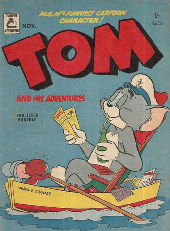 Tom and His Adventures (Rosnock, 1956 series) #52 (November 1956) —Tom and his Adventures