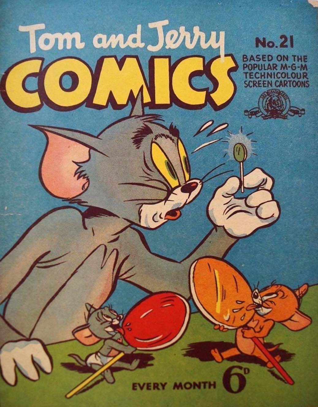Tom and Jerry Comics (Rosnock, 1949 series) #21 (1950)