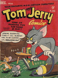 Tom and Jerry Comics (Rosnock, 1949 series)  #69 (December 1954)