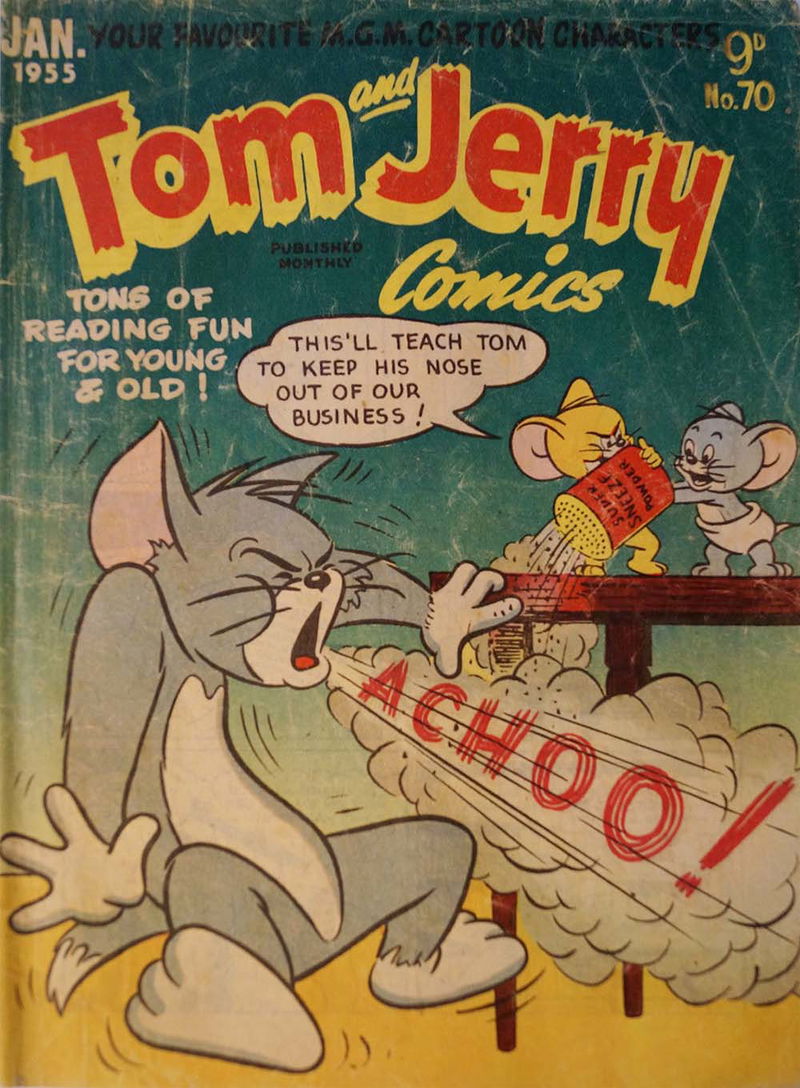 Tom and Jerry Comics (Rosnock, 1949 series) #70 (January 1955)