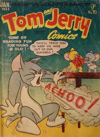 Tom and Jerry Comics  #70 (January 1955)