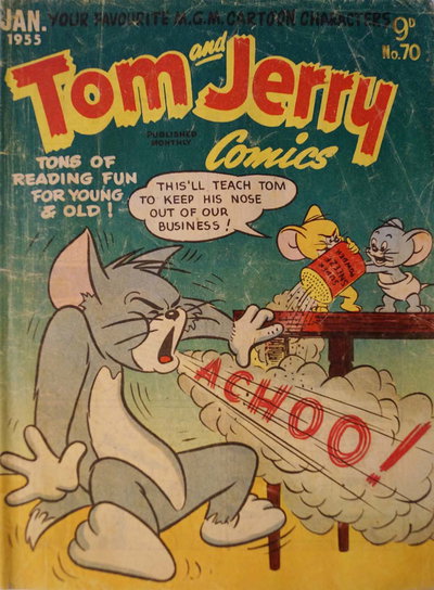 Tom and Jerry Comics  #70 (January 1955)