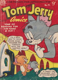 Tom and Jerry Comics (Rosnock, 1949 series)  #71 (February 1955)