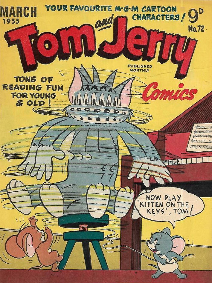 Tom and Jerry Comics (Rosnock, 1949 series) #72 (March 1955)