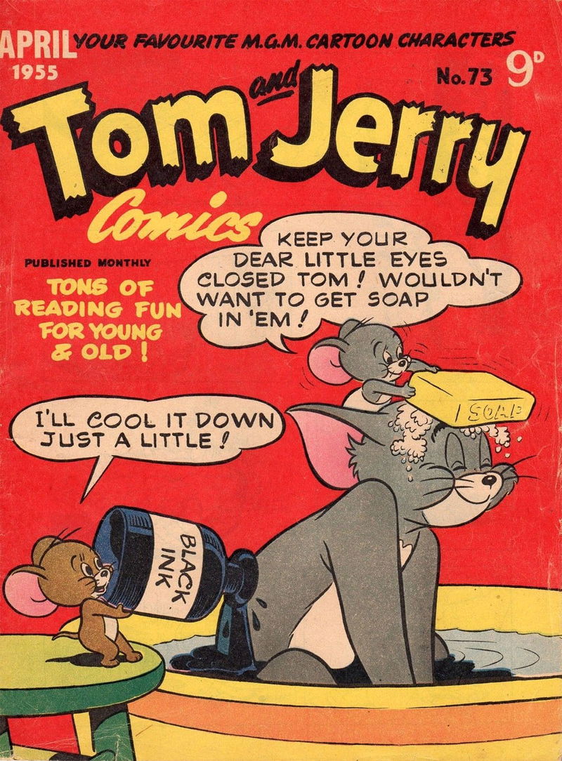 Tom and Jerry Comics (Rosnock, 1949 series) #73 (April 1955)