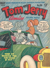 Tom and Jerry Comics  #74 (May 1955)