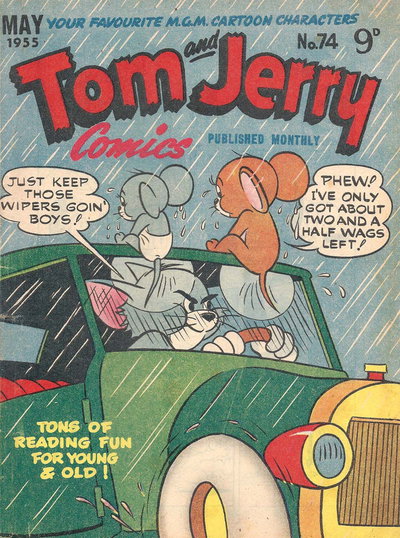 Tom and Jerry Comics  #74 (May 1955)