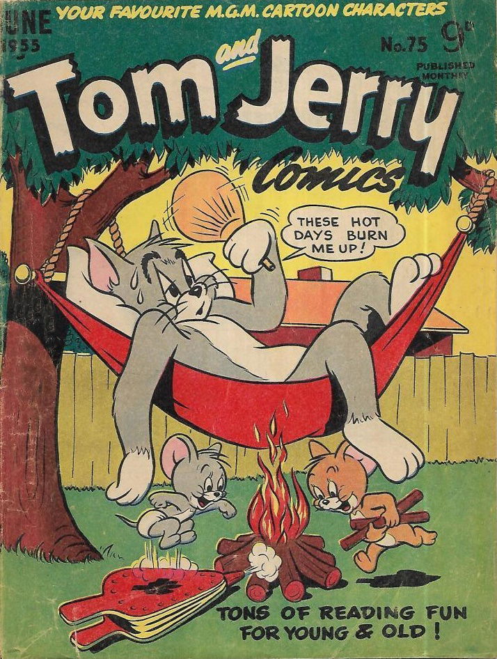 Tom and Jerry Comics (Rosnock, 1949 series) #75 (June 1955)
