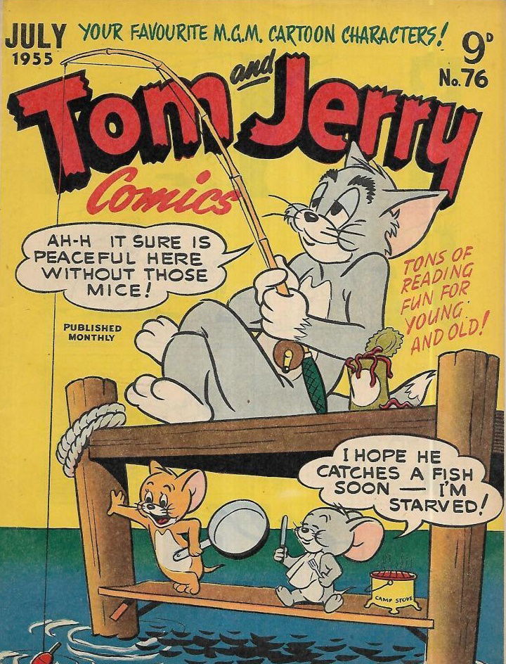 Tom and Jerry Comics (Rosnock, 1949 series) #76 (July 1955)