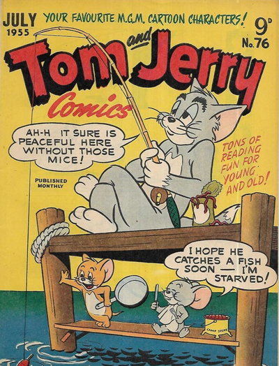 Tom and Jerry Comics  #76 (July 1955)