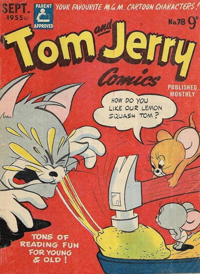 Tom and Jerry Comics  #78 (September 1955)