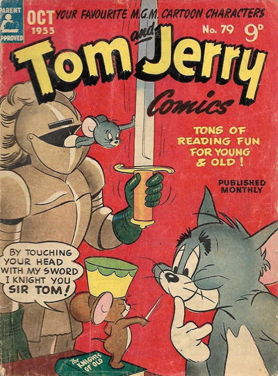 Tom and Jerry Comics  #79 (October 1955)